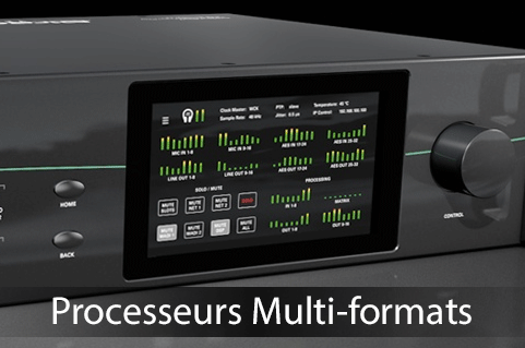 Processeurs AV Multi-formats